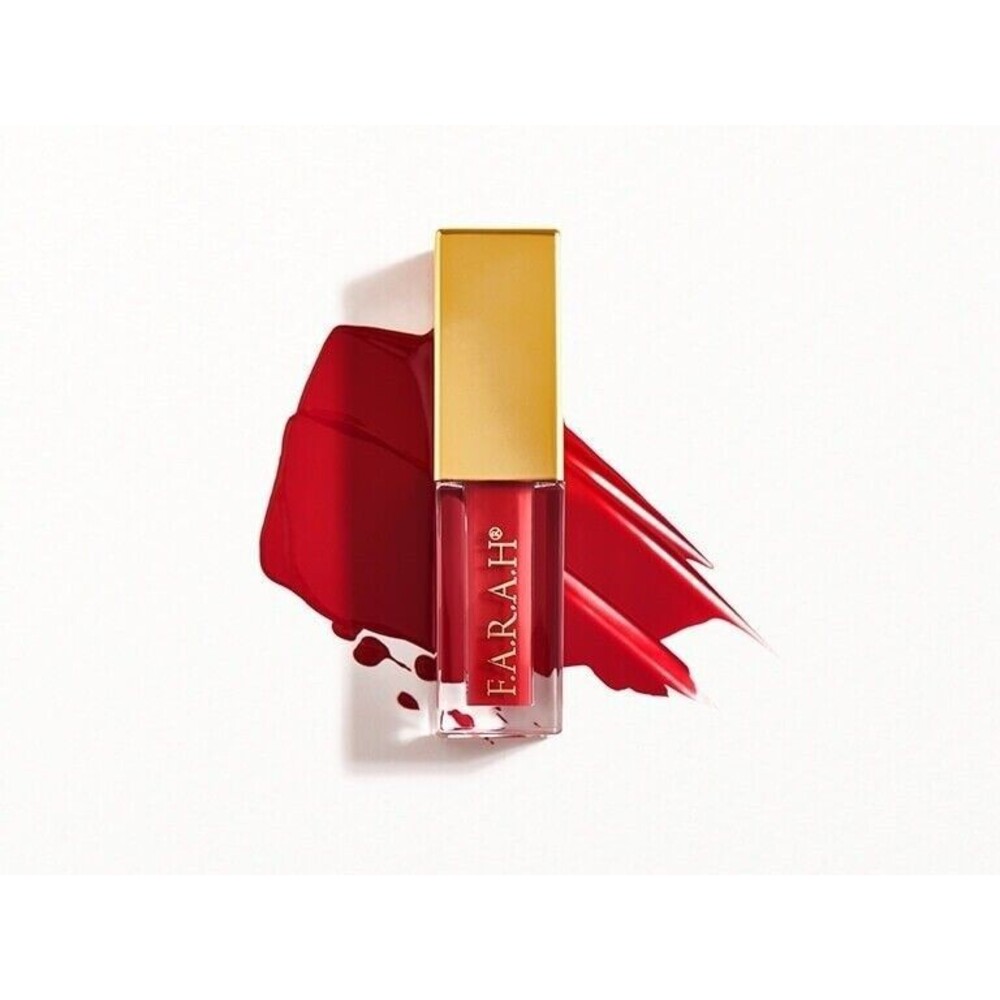F.A.R.A.H Matte Liquid Lipstick 2.8mL Travel Size NEW Sealed Red in Farah